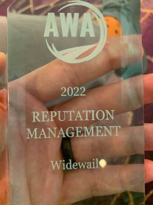 AWA award in hand (1)