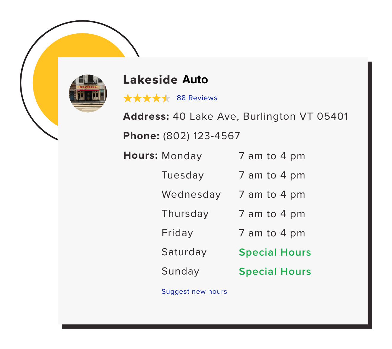 manage special events